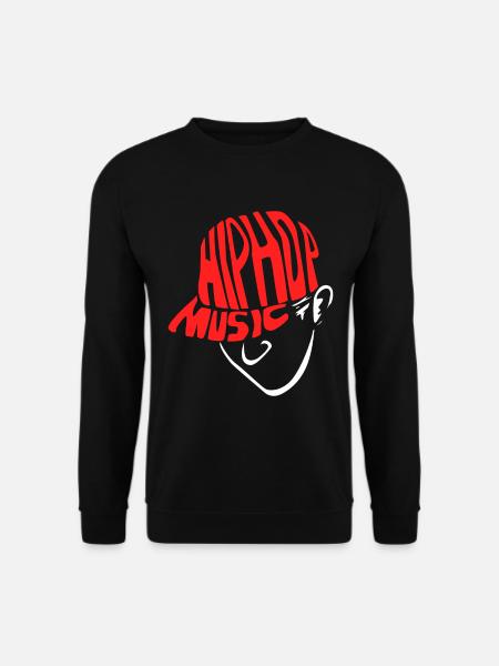 hip hop - Unisex Sweatshirt - black