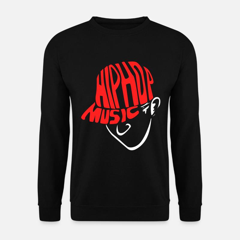 Hip Hop - Unisex Pullover - Schwarz