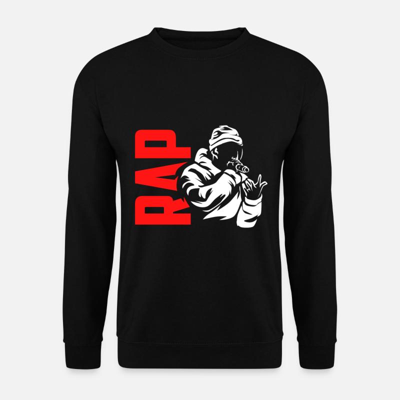 rap - Unisex Sweatshirt - black