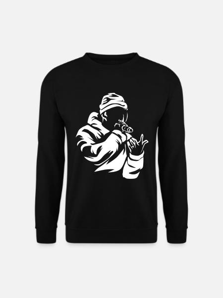 rap - Sweat-shirt Unisexe - noir