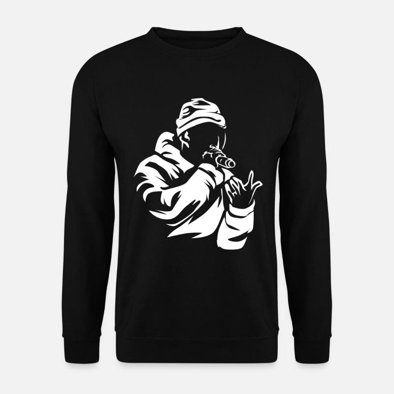 rap - Unisex Sweatshirt - black