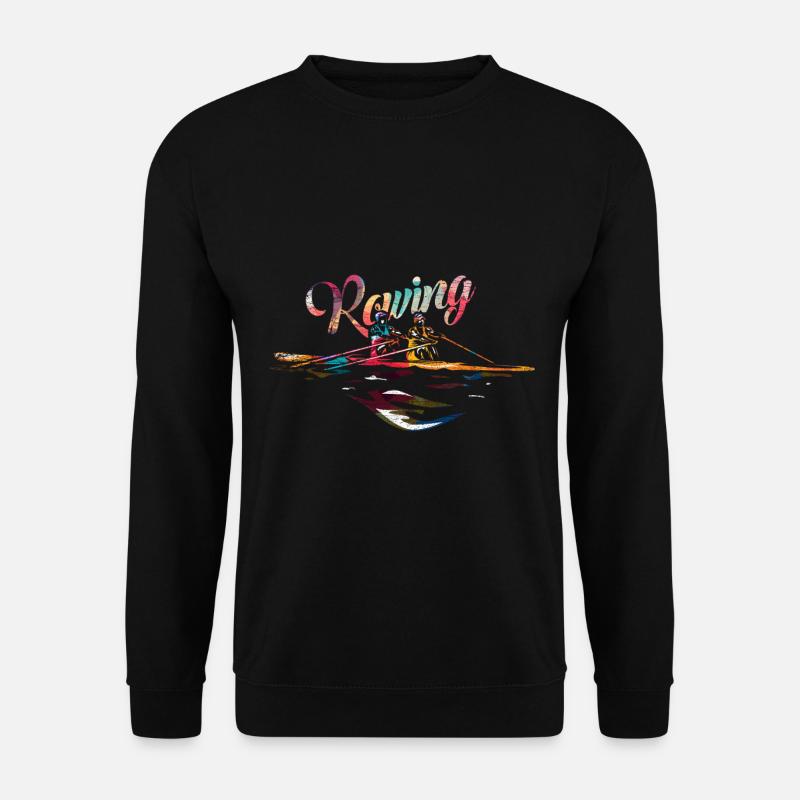Rowing gift - Unisex Sweatshirt - black