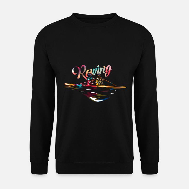rowing - Unisex Sweatshirt - black