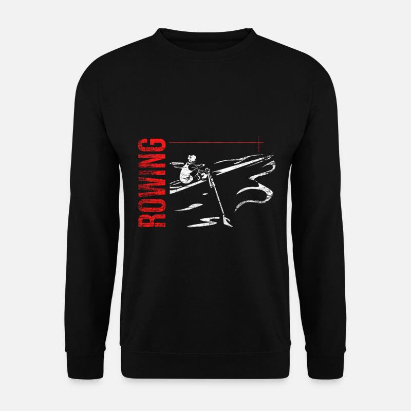 rowing - Unisex Sweatshirt - black
