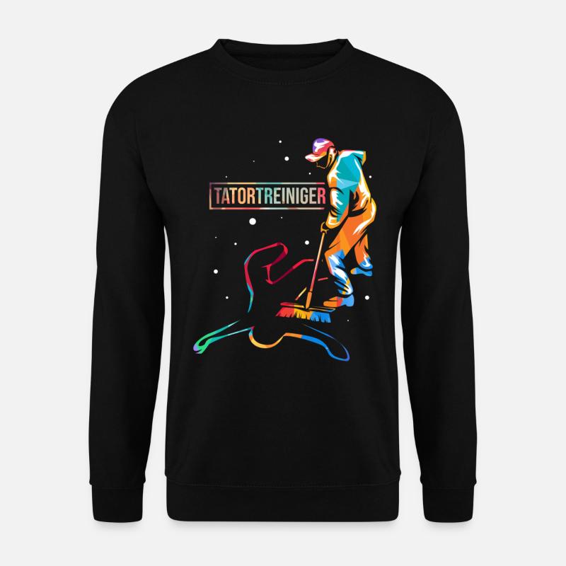 Tatortreiniger - Unisex Pullover - Schwarz