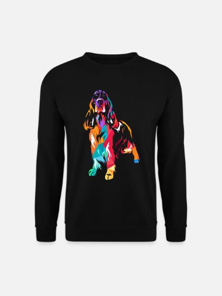 Anglais Springer Spaniel - Sweat-shirt Unisexe - noir