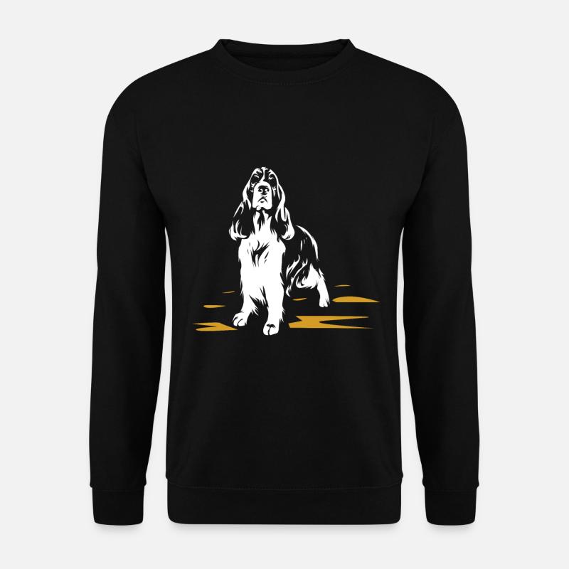 English Springer Spaniel - Unisex Pullover - Schwarz