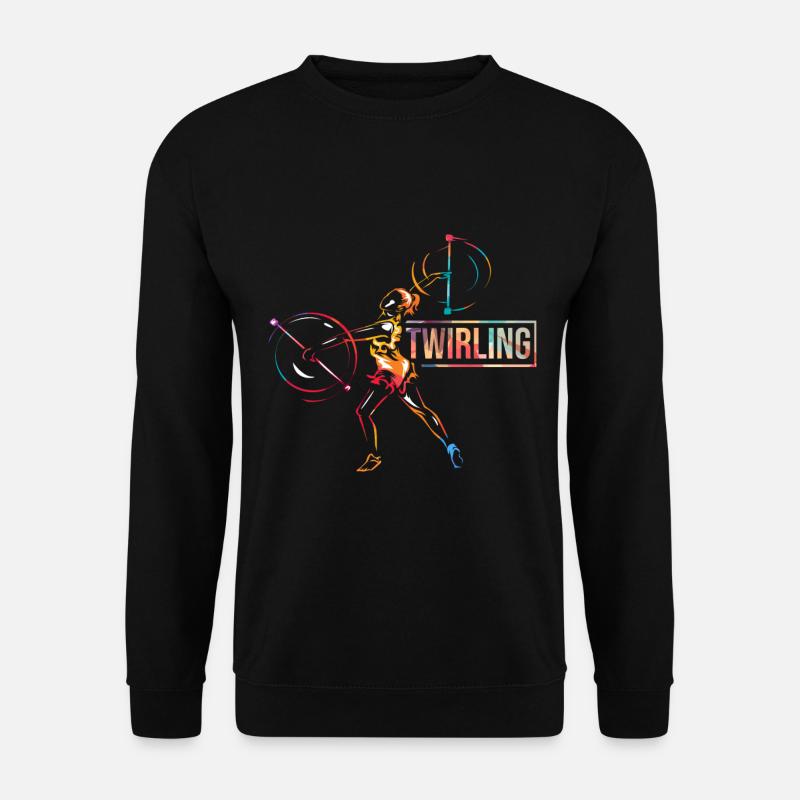 Baton Twirling gift - Unisex Sweatshirt - black