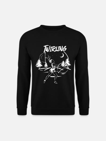 Baton Twirling - Unisex Sweatshirt - black