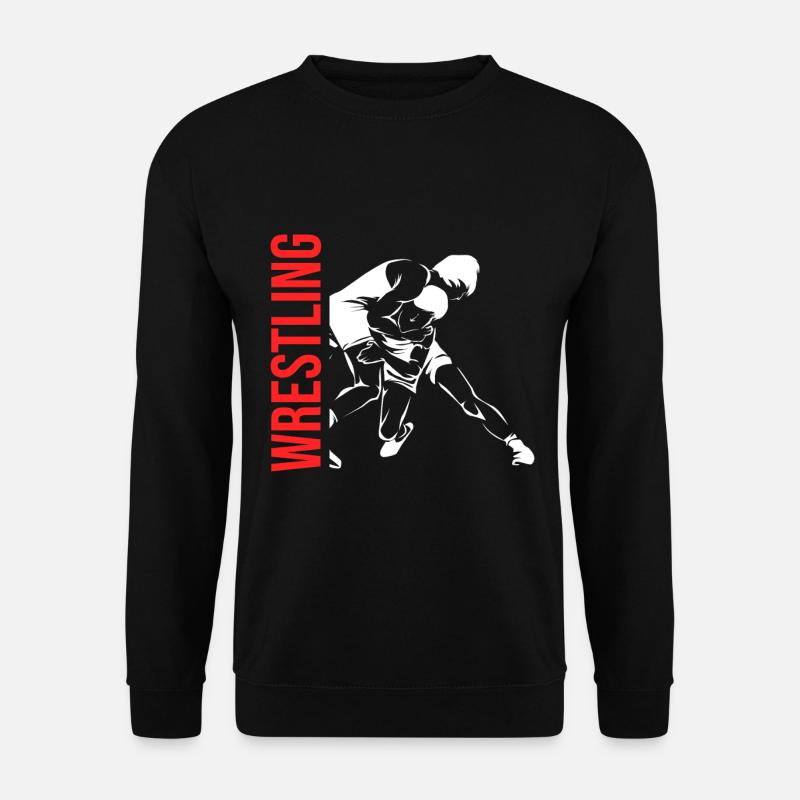 Ringen Wrestling - Unisex Pullover - Schwarz