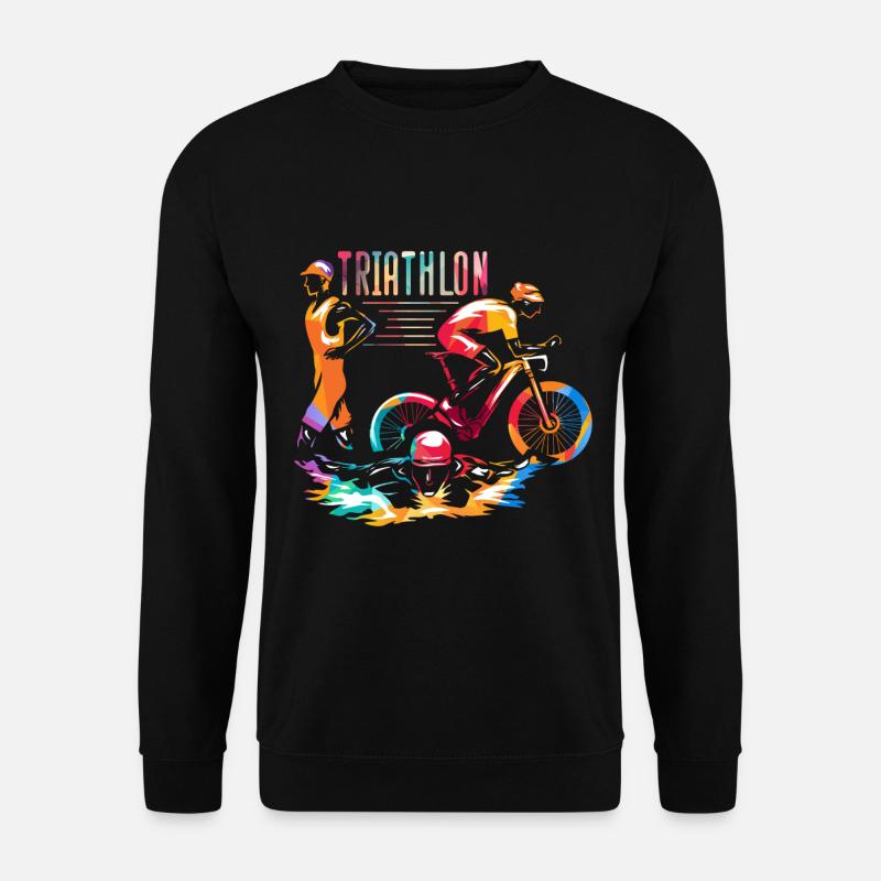 Triathlon - Unisex Sweatshirt - black