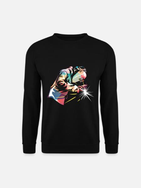 Welder welding - Unisex Sweatshirt - black