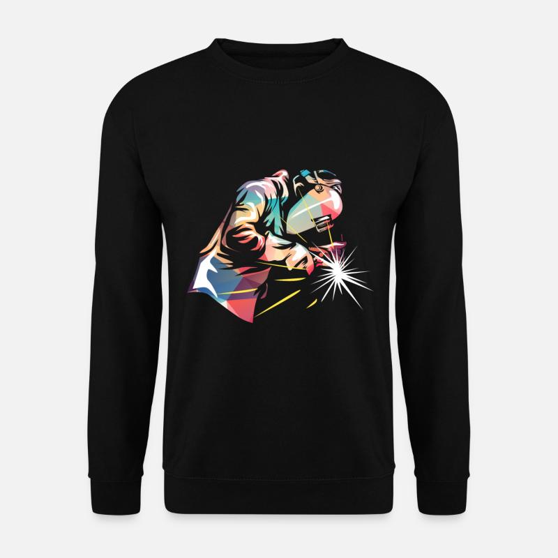Welder welding - Unisex Sweatshirt - black