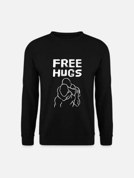 Brazilian Free Hugs - Unisex Sweatshirt - black