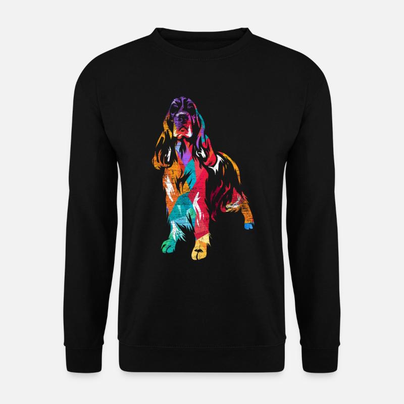 Anglais Springer Spaniel - Sweat-shirt Unisexe - noir