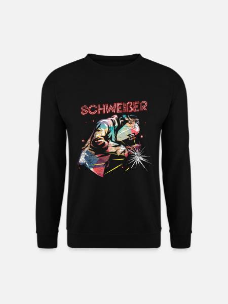 Schweißer - Unisex Pullover - Schwarz