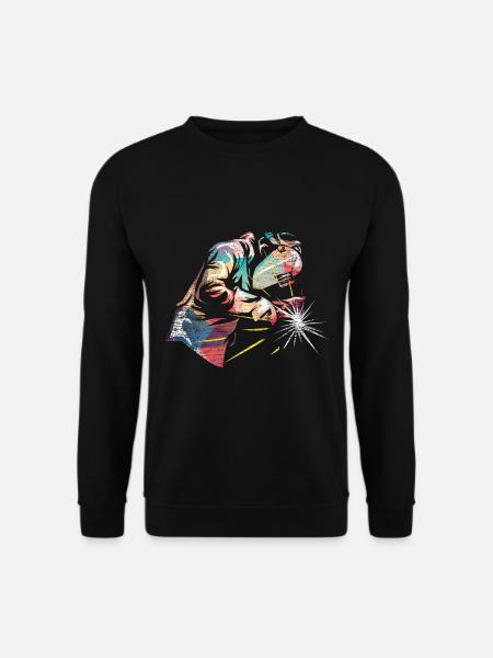 Welder welding profession - Unisex Sweatshirt - black
