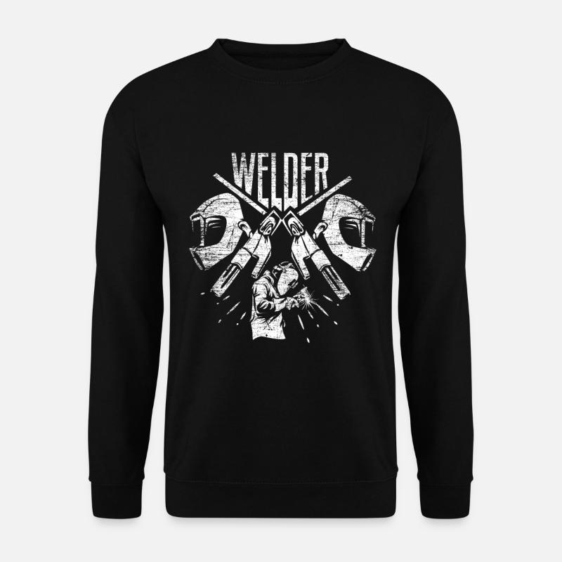 Schweißer Schweißen - Unisex Pullover - Schwarz
