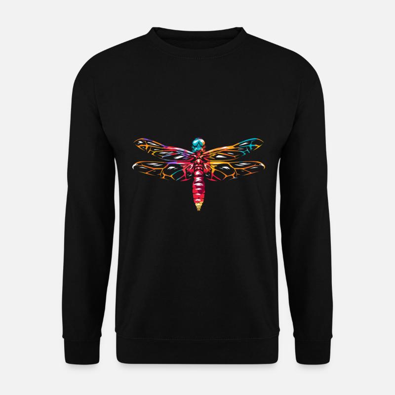 Libellen Odonata Libelle - Unisex Pullover - Schwarz