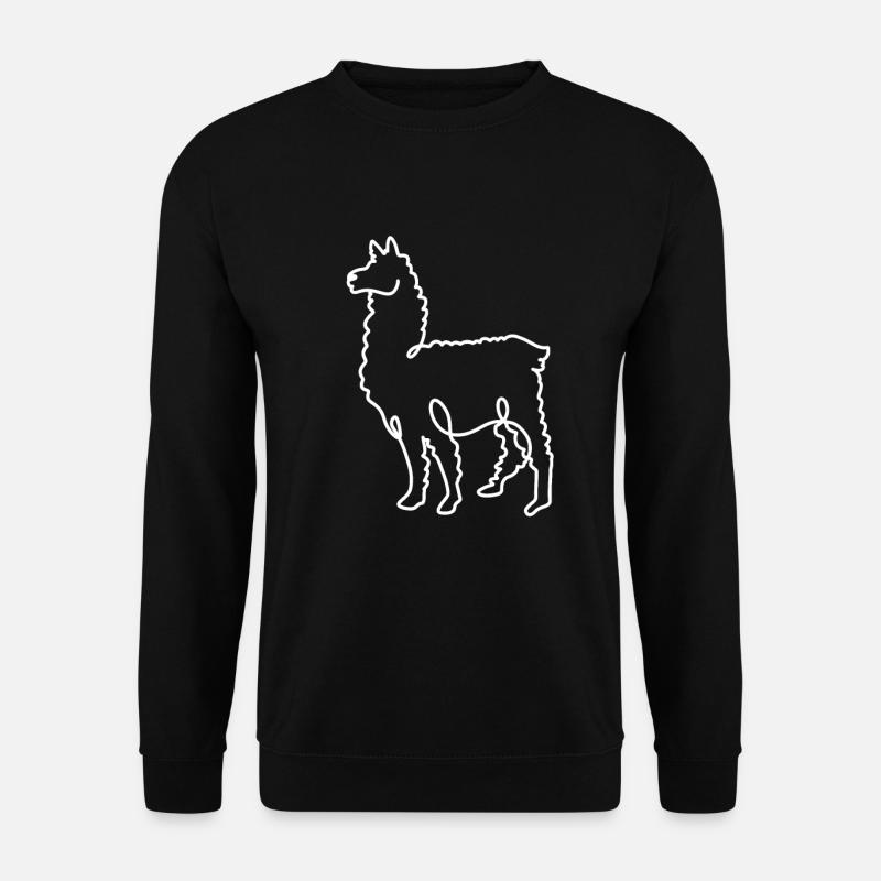 Alpaka - Unisex Pullover - Schwarz
