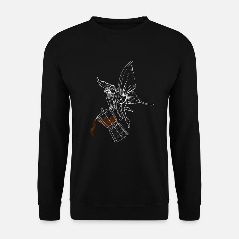 Fée du café - Sweat-shirt Unisexe - noir