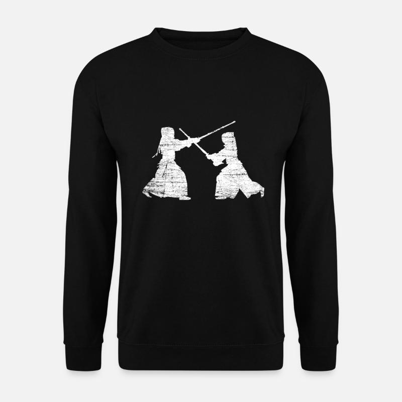 Kendo martial art - Unisex Sweatshirt - black
