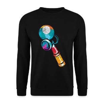 Kendama - Unisex Pullover - Schwarz - Vorne - Alina (178cm) & Michal (187cm)