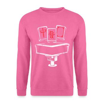 Mahjong - Unisex Sweatshirt - pink - Front