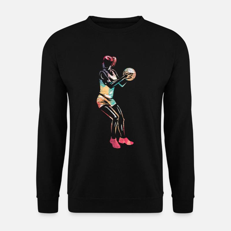 Netball - Unisex Sweatshirt - black