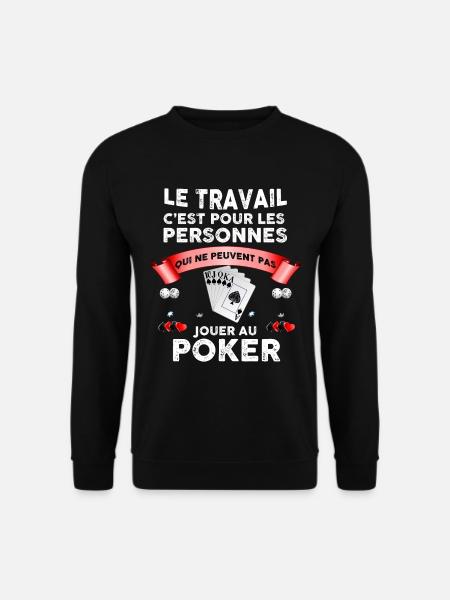 Pokerstars passion Poker cadeau - Sweat-shirt Unisexe - noir