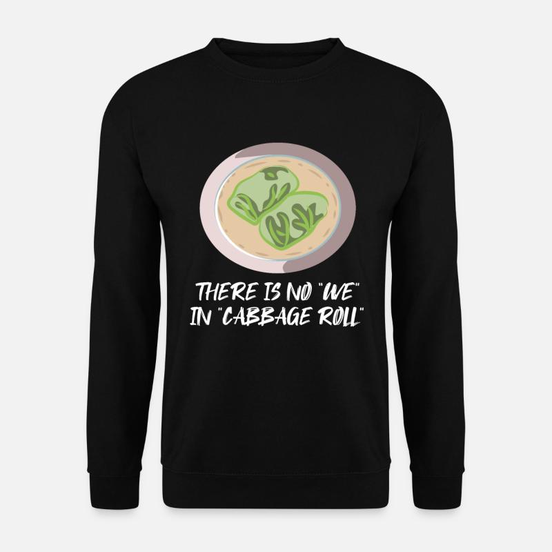 Cabbage roll - Unisex Sweatshirt - black