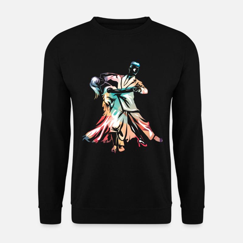 Foxtrot dance - Unisex Sweatshirt - black