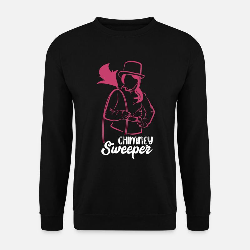 Chimney sweep - Unisex Sweatshirt - black