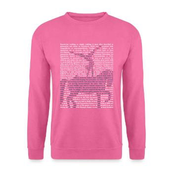Voltigieren - Unisex Pullover - Pink - Vorne