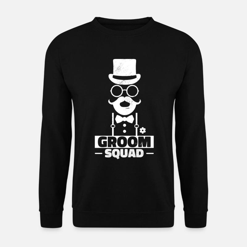 Escouade de mariés - Sweat-shirt Unisexe - noir