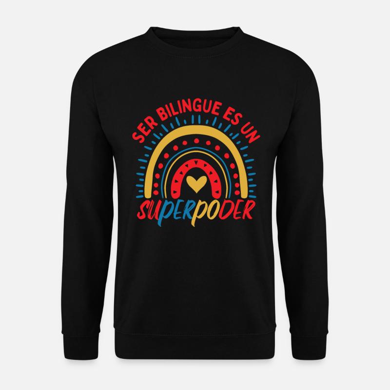 Spanish Teacher Back To School - Unisex Sweatshirt - black