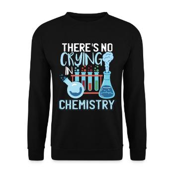 Drôle de professeur de chimie - Sweat-shirt Unisexe - noir - Devant - Alina (178cm) & Michal (187cm)