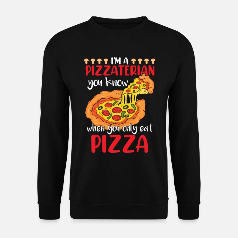 Pizza Lover - Unisex Sweatshirt - black
