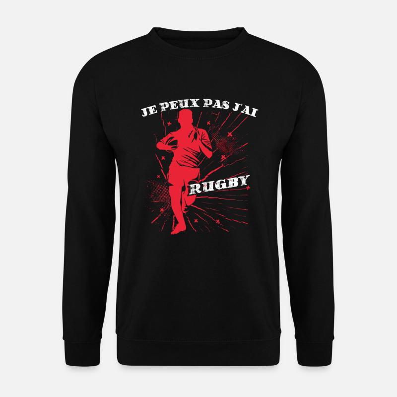 Rugby - Sweat-shirt Unisexe - noir