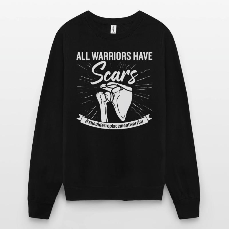 Shoulder Replacement Warrior Unisex Sweatshirt