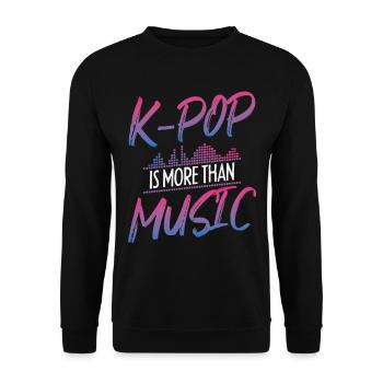 K-Pop| Corée du Sud | Kpop - Sweat-shirt Unisexe - noir - Devant - Alina (178cm) & Michal (187cm)