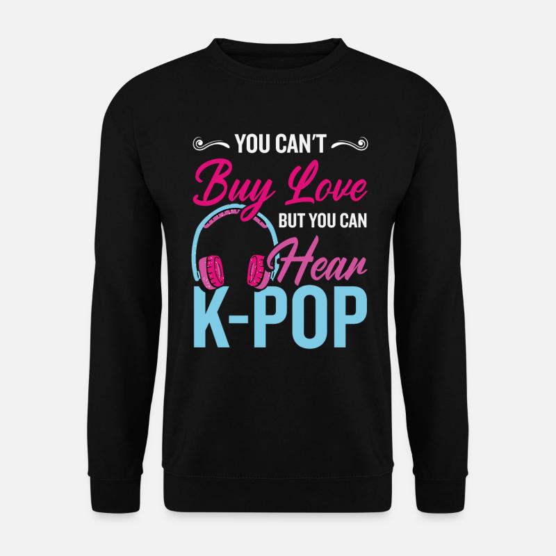 J’adore la K-Pop - Sweat-shirt Unisexe - noir