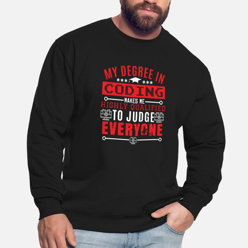 Coding Humor Coder Programmer Unisex Sweatshirt