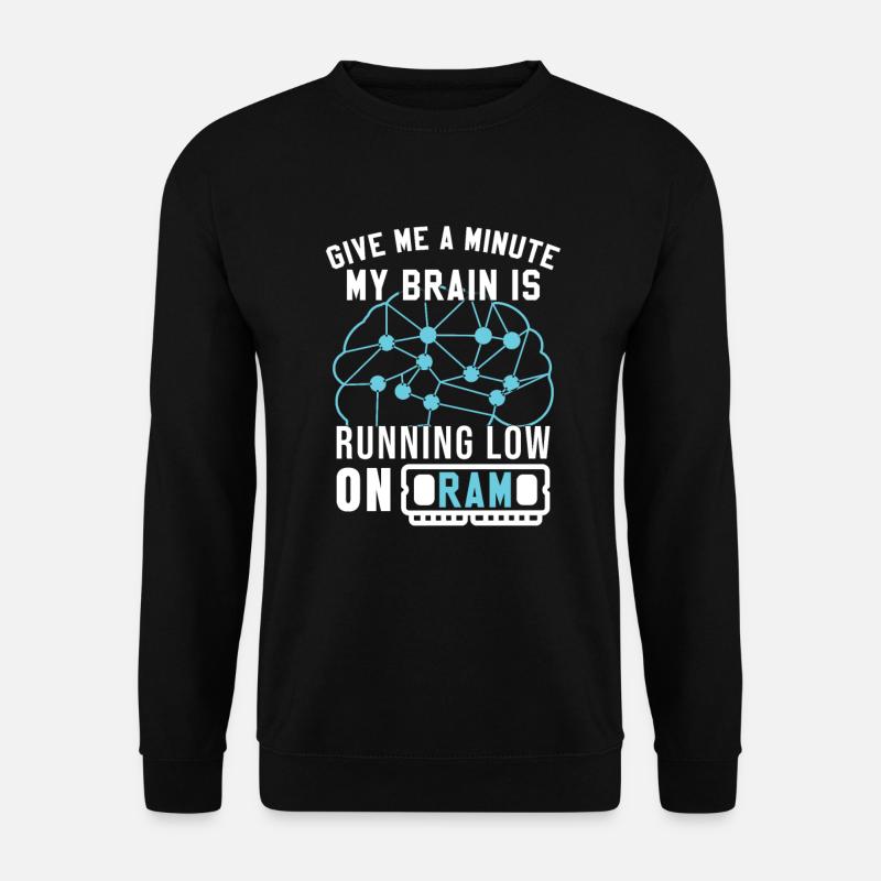 IT Support - Unisex Sweatshirt - black