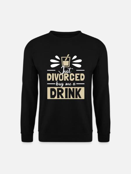 Just Divorced - Unisex Sweatshirt - black