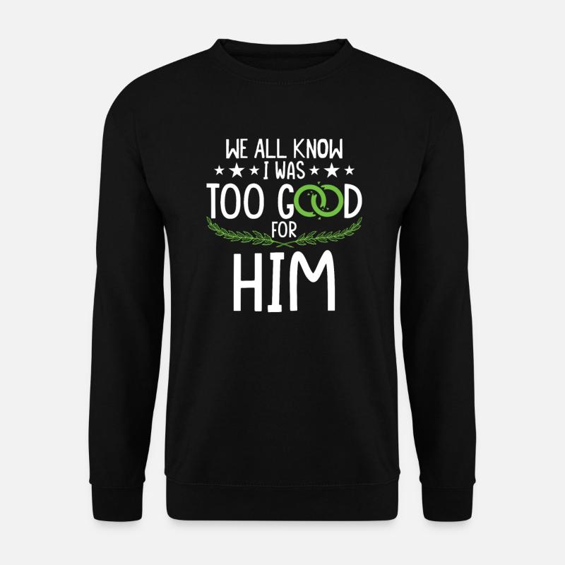Divorce Party Breakup - Unisex Sweatshirt - black