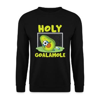 Toddler Soccer Fans - Unisex Sweatshirt - black - Front - Alina (178cm) & Michal (187cm)
