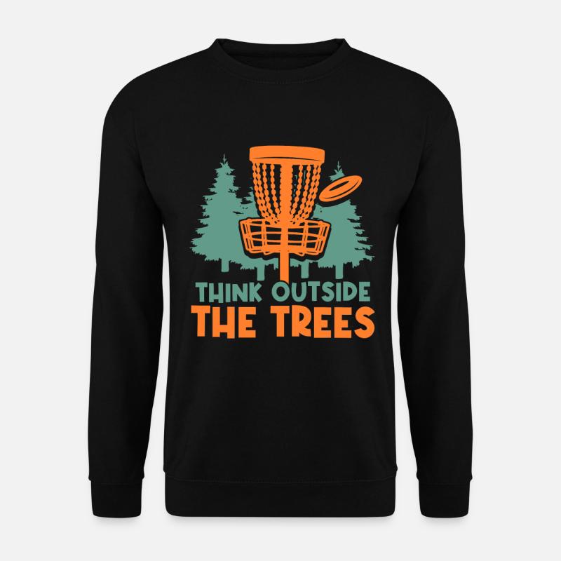 Lustiger Discgolf-Spruch Frisbee Disc Golf - Unisex Pullover - Schwarz