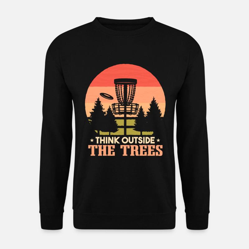 Frisbee-Golfspieler - Unisex Pullover - Schwarz