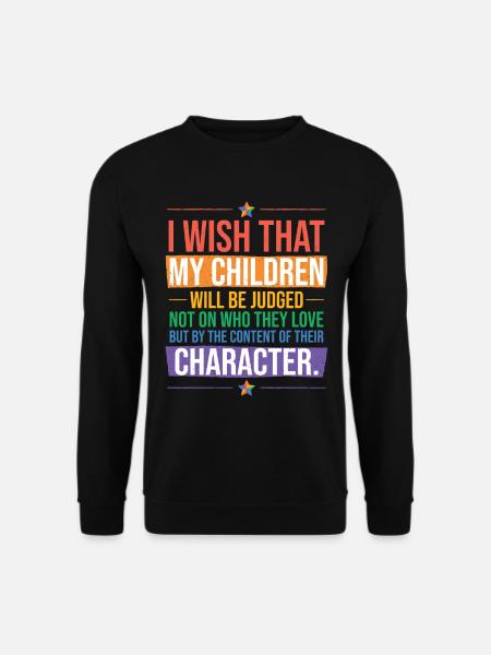 LGBT Mom Pride Monat - Unisex Pullover - Schwarz
